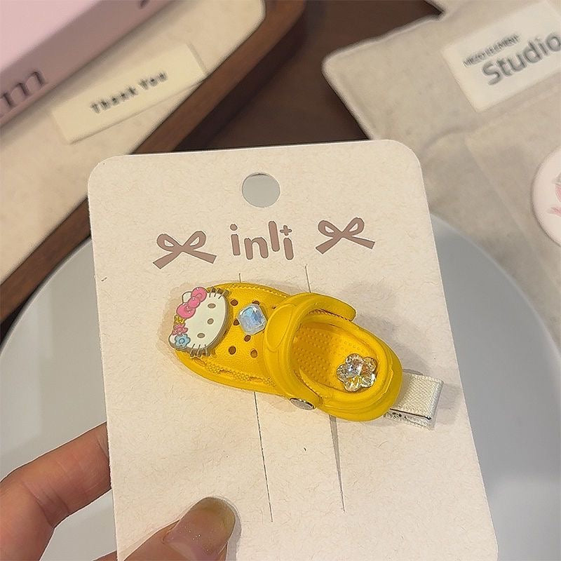 Hellokitty Mini Crocs Handmade Accessories Hairpins