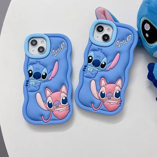 Silicone Stitch and Angie Phone Case - kikigoods