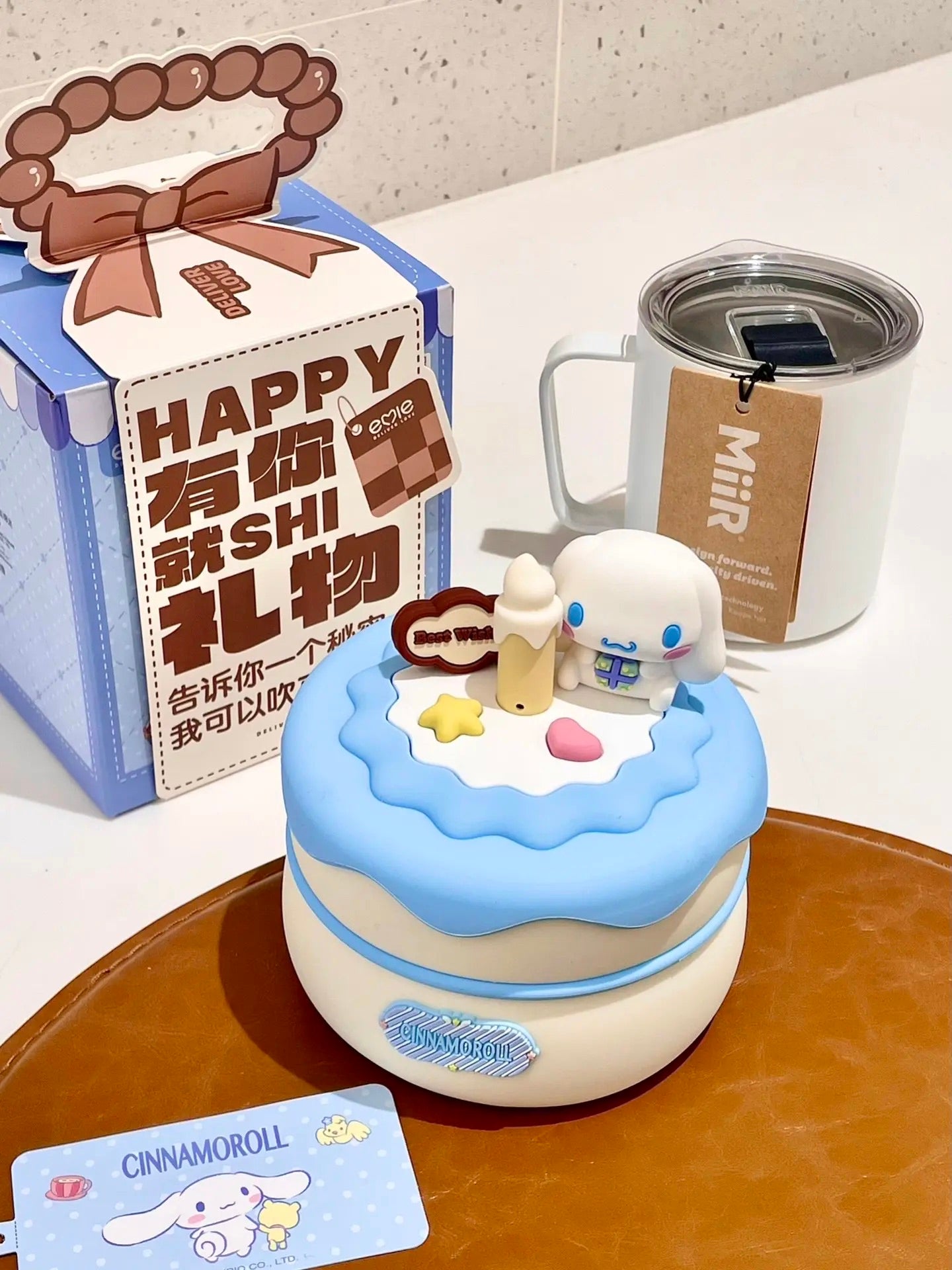 Sanrio Cinnamoroll Cake Night Light