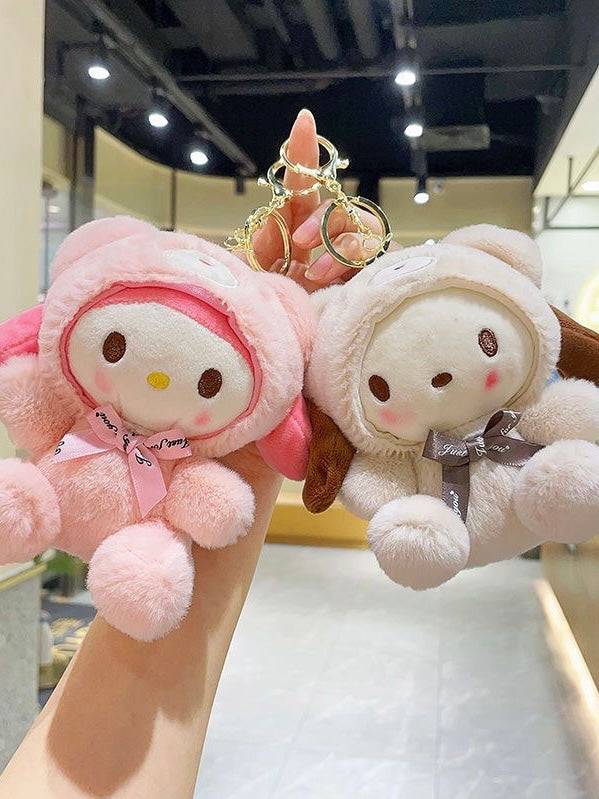 Sanrio Bear Cross-Dressing Series Plush｜Toy Birthday Gifts for Girls Kids
