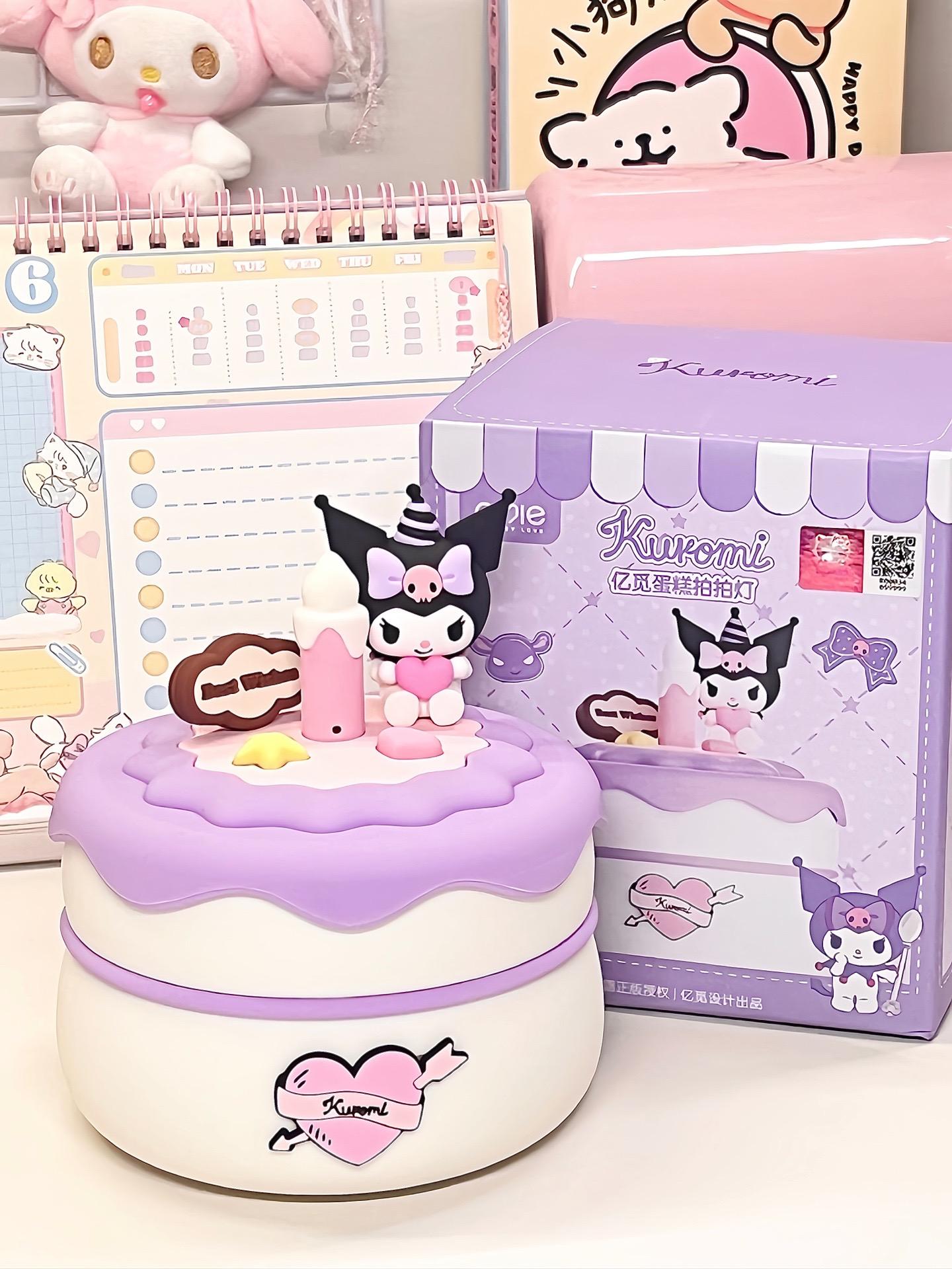 Sanrio kuromi cinnamoroll  Cake night light bedroom lamp