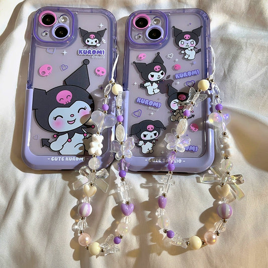 blushing kuromi iphone case - kikigoods