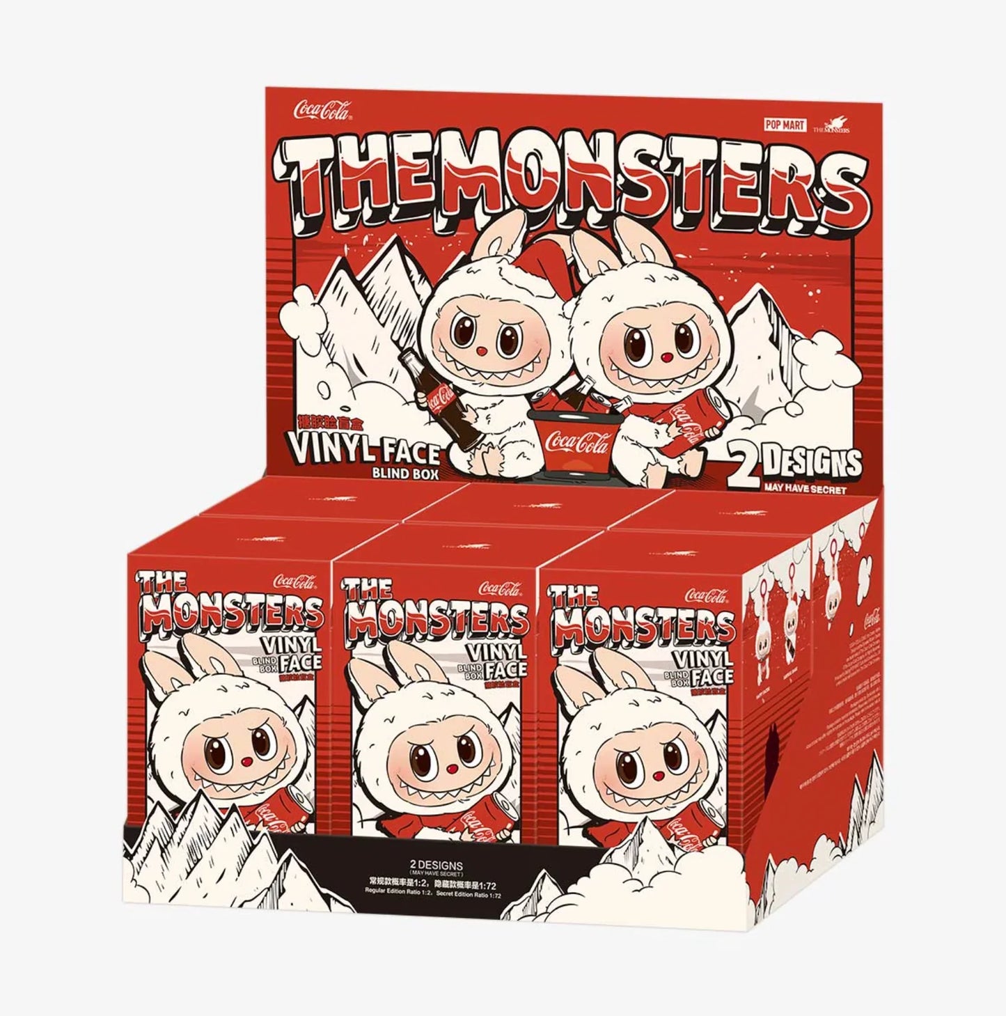 Labubu Coca Cola Vinyl Face Blind Box