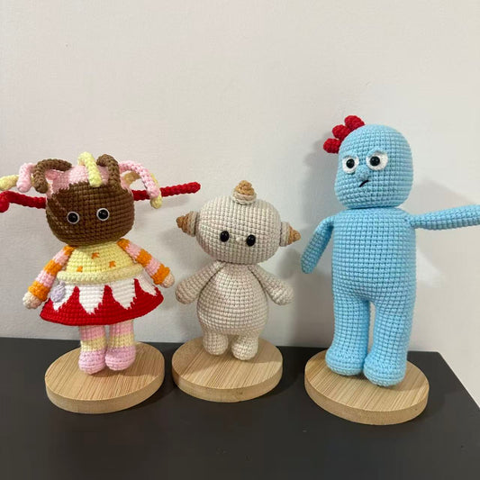 Handmade Crochet In the Night Garden Makka pakka Dolls