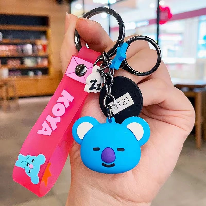 bt21 keychian 1 pcs - kikigoods