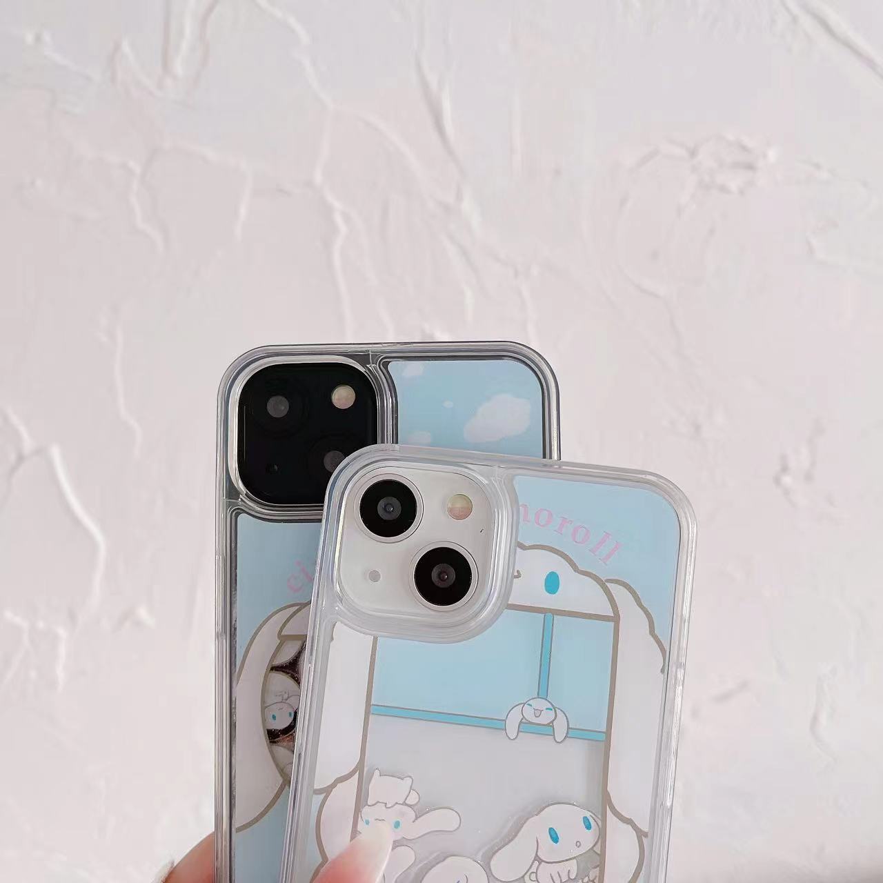 cinnamoroll cartoon quicksand iphone case（iPhone 15 series updated） - kikigoods