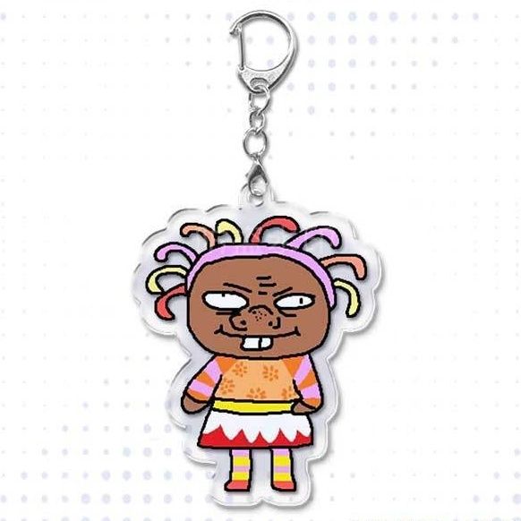 In the Night Garden Keychain - Makka Pakka & Baka Backpack Charm - Cute Couple's Accessory