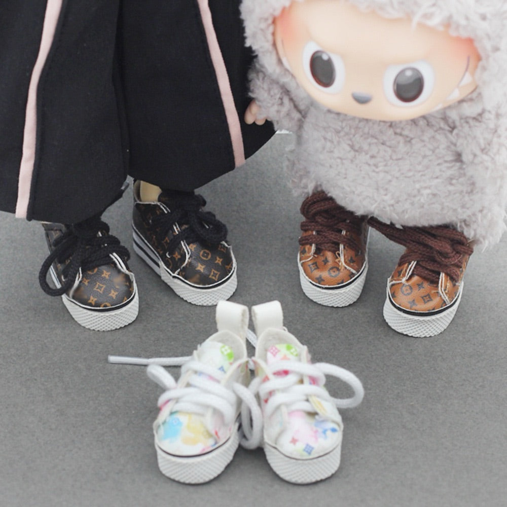 Costume Accessories Mini Luxury Shoes for 17cm Labubu
