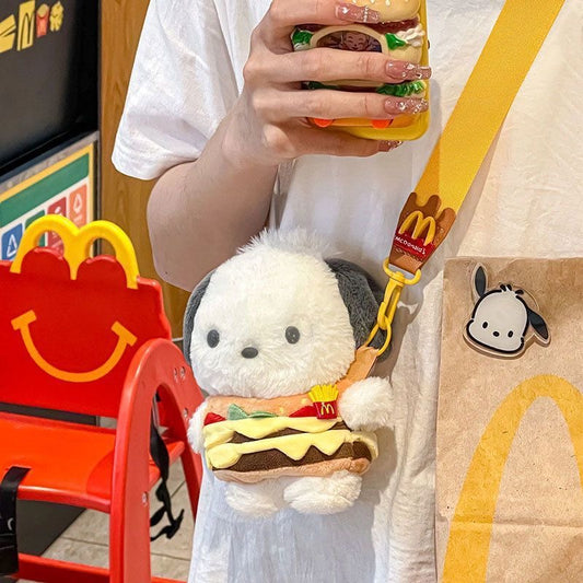 hamburger pochacco bag - kikigoods