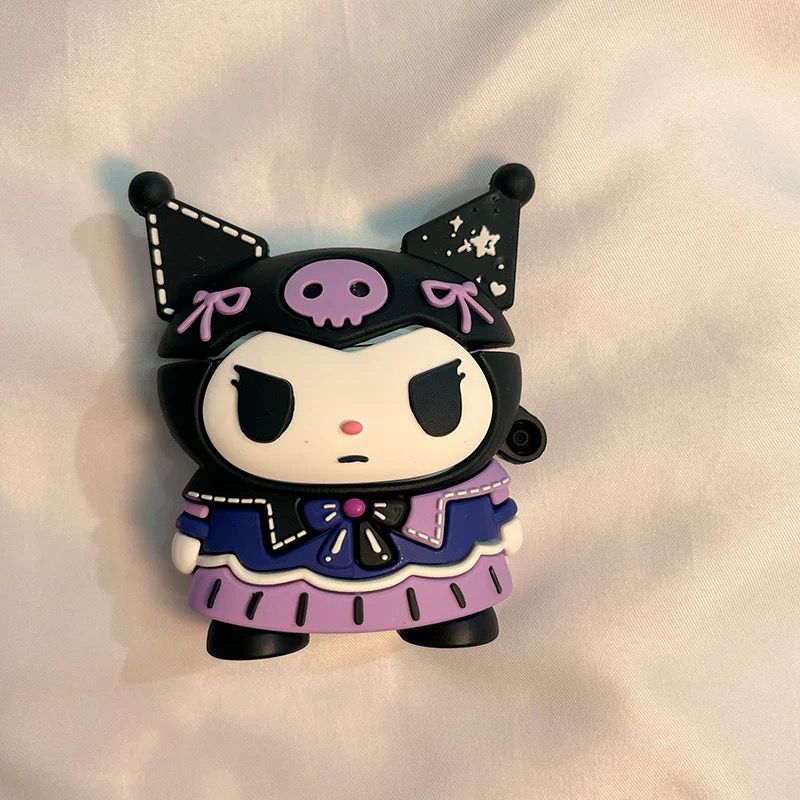 Cartoon cute Kuromi AirPods earphone case - kikigoods