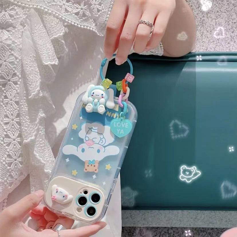 Disney Sanrio Hello Kitty Cinnamoroll Phone Case for IPhone 15 14