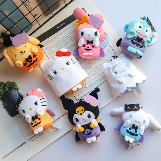 Sanrio Halloween Plush Keychain - kikigoods