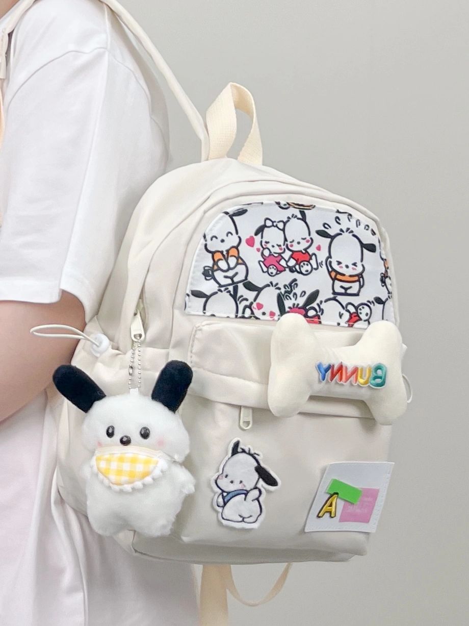 Amazon.com: Kawaii Backpack for Girls Boys, Cute Backpack Kawaii School  Supplies Purse Aesthetic Bookbag for Hiking Travel School Bag (Pink) :  Electronics