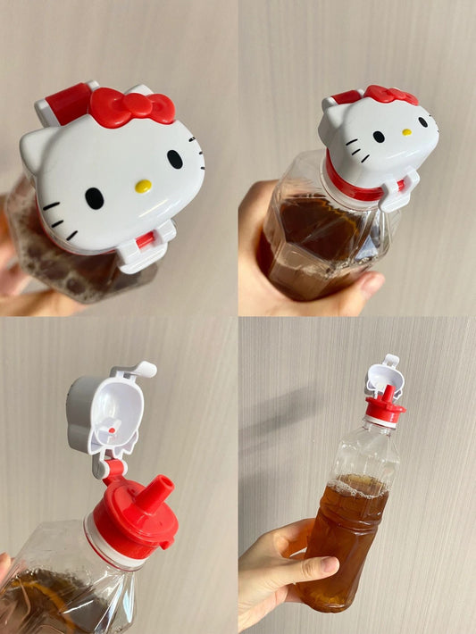 Sanrio Hello Kitty Water Bottle Cap with Straw - kikigoods