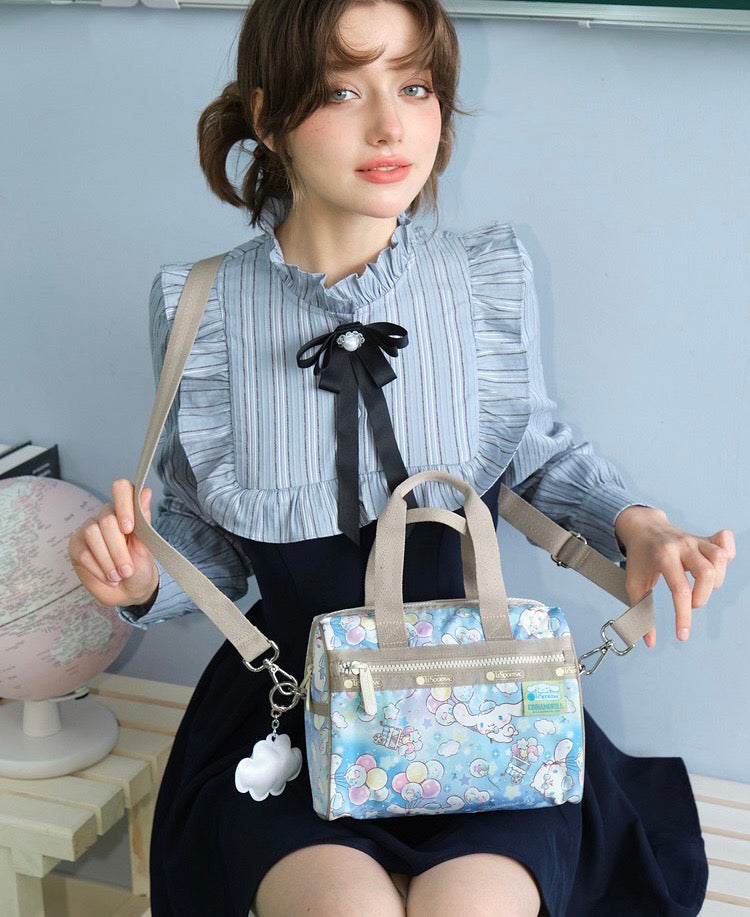 LeSportsac Cinnamoroll Dreamy Balloon Boston Bag - kikigoods