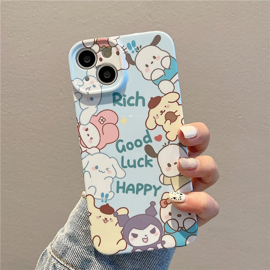 Sanrio Family Chubby Face Phone Case - kikigoods