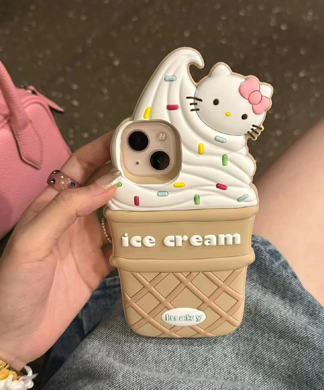 HelloKitty Ice Cream Phone Case - kikigoods