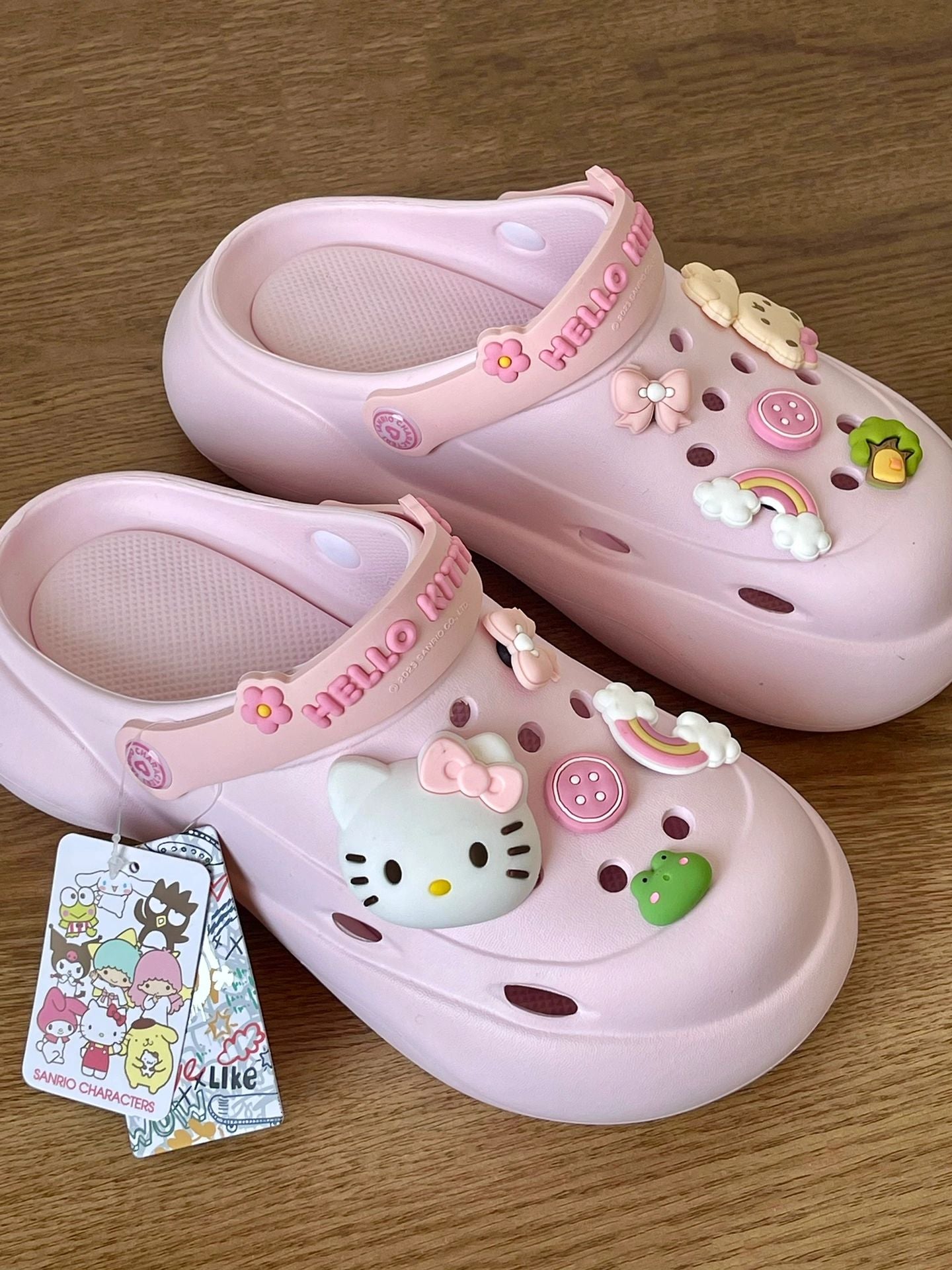 Sanrio Clogs Platform Shoes Sandal Casual Summer for Woman - kikigoods