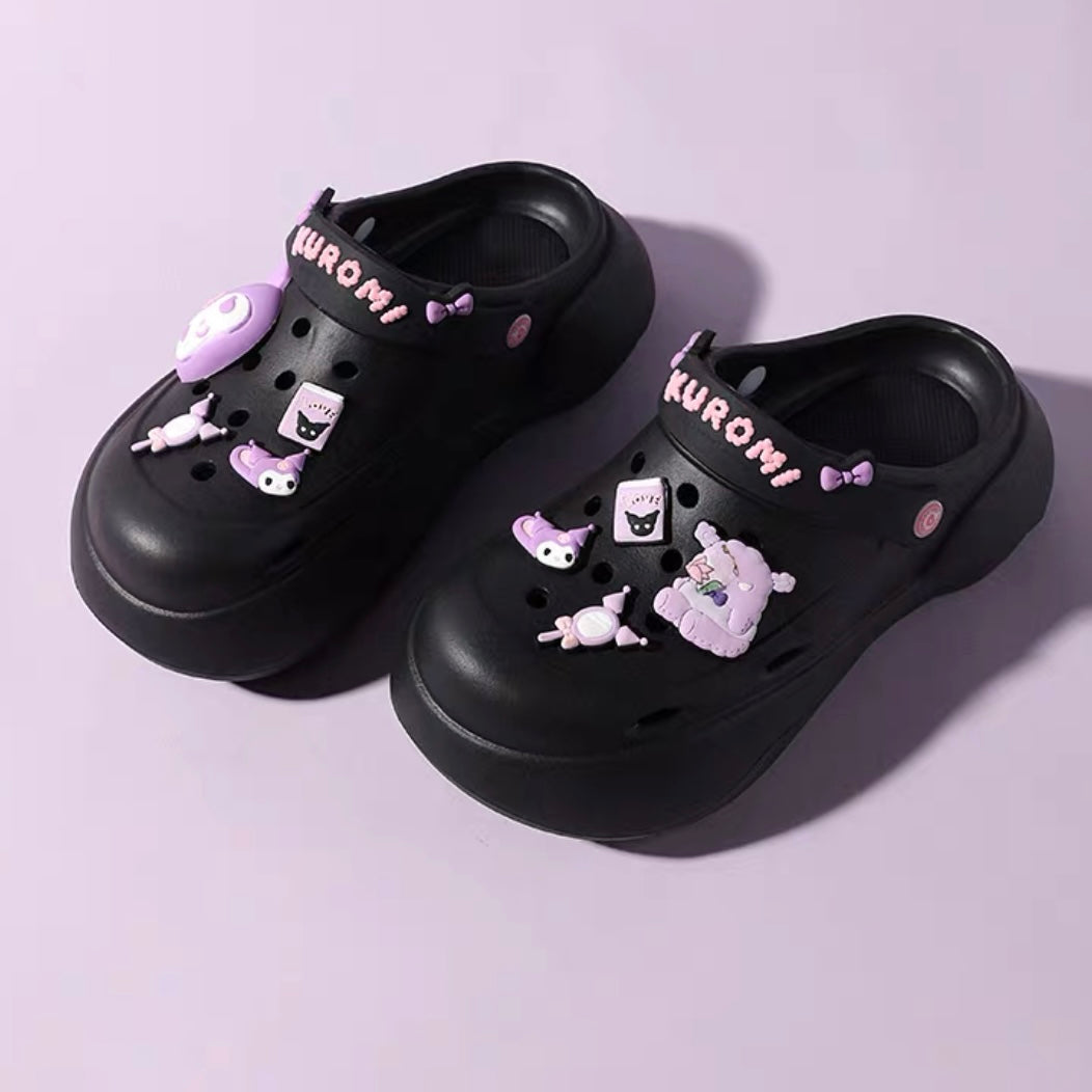 Sanrio Clogs Platform Shoes Sandal Casual Summer for Woman - kikigoods