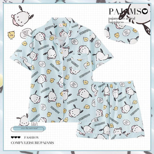 Pochacco Summer Pajama Set - kikigoods