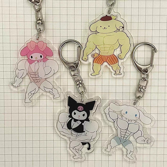 Sanrio Funny Keychain - kikigoods