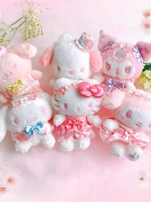 Sanrio Sakura Plushie Keychain - kikigoods