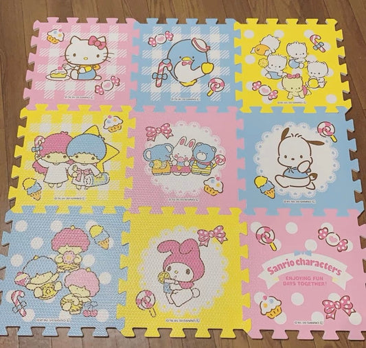 Sanrio Puzzle Floor Mat - kikigoods