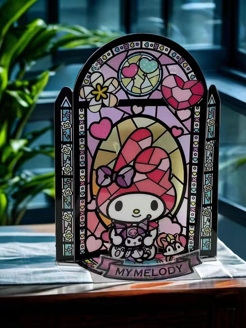 Sanrio Stained Glass Pattern DIY - kikigoods