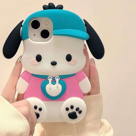 Pochacco in Hoodie Phone Case - kikigoods