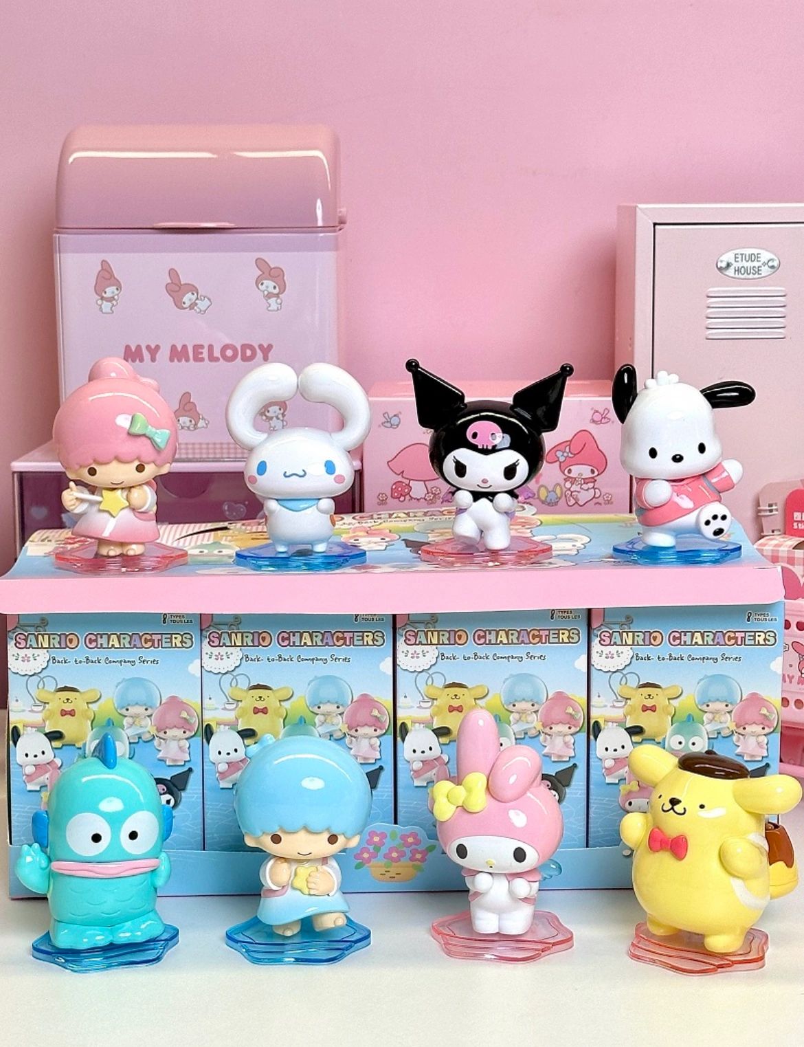 Sanrio Miniso Back To Back Company Blind Box Figures - kikigoods