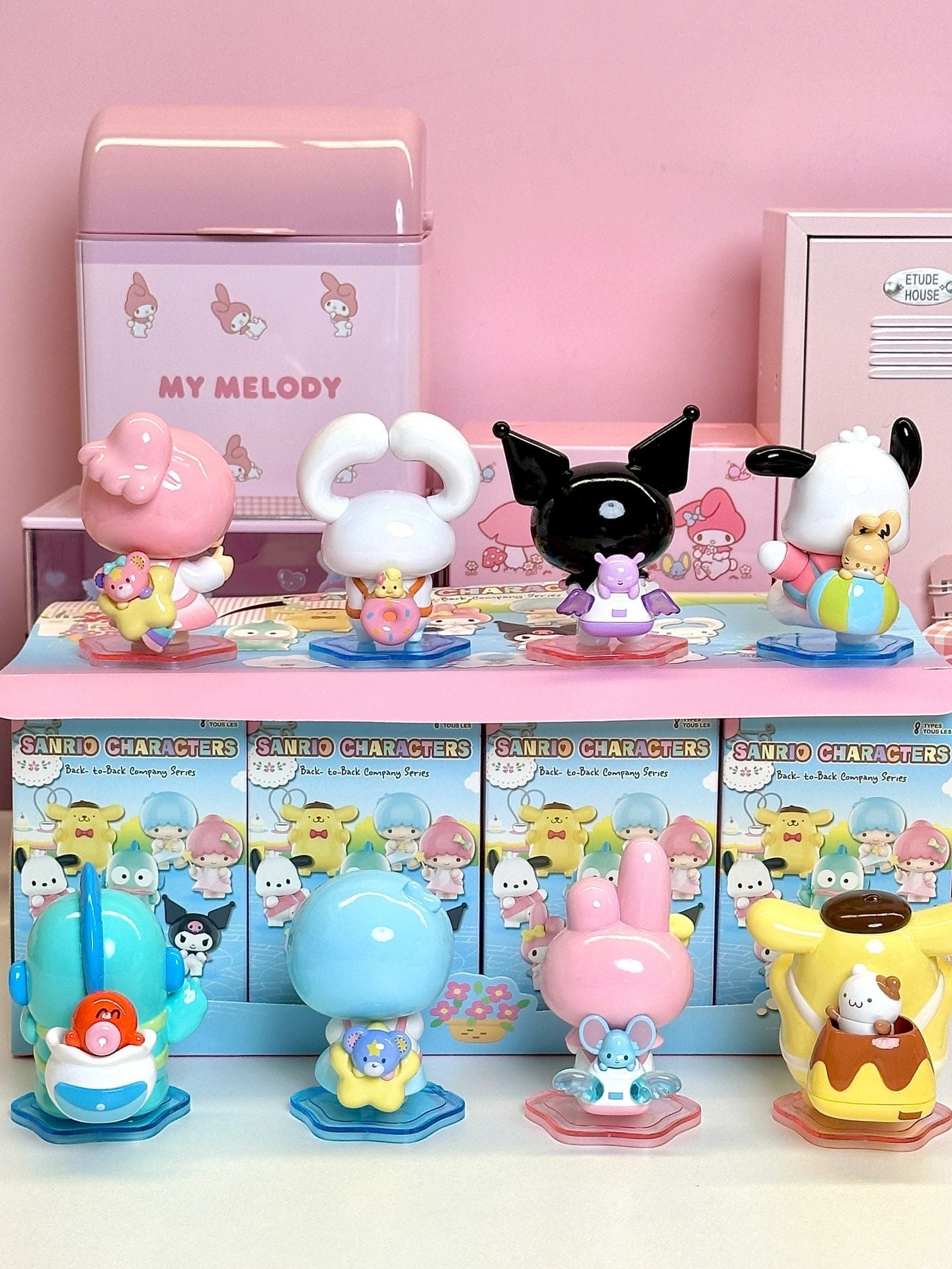 Sanrio Miniso Back To Back Company Blind Box Figures - kikigoods