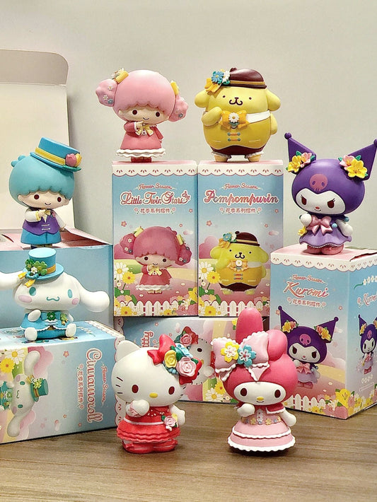 Sanrio Flower Season Figurines - kikigoods