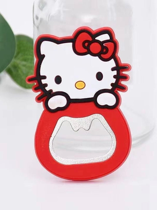 Sanrio 2 PCS(Pack of 1) Bottle Opener Beer Opener Can Opener Kitchen Gadget Bar Tools Cap Opener Juice Lid Opener - kikigoods