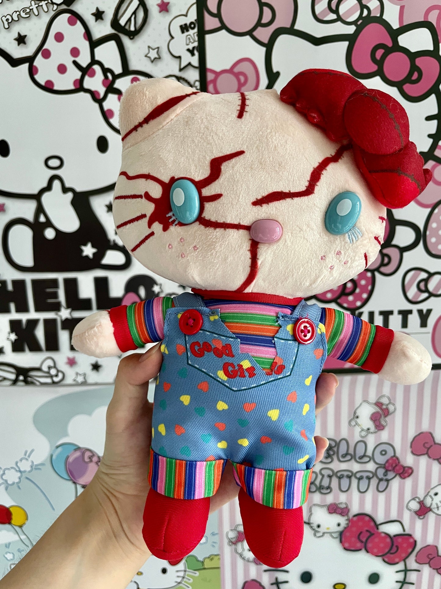 Hello Kitty Chucky Halloween Sanrio Plush｜Universal Studios Halloween Gifts - kikigoods