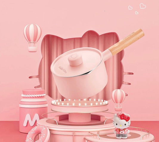 Hello Kitty Stainless Steel Milk Pan - kikigoods