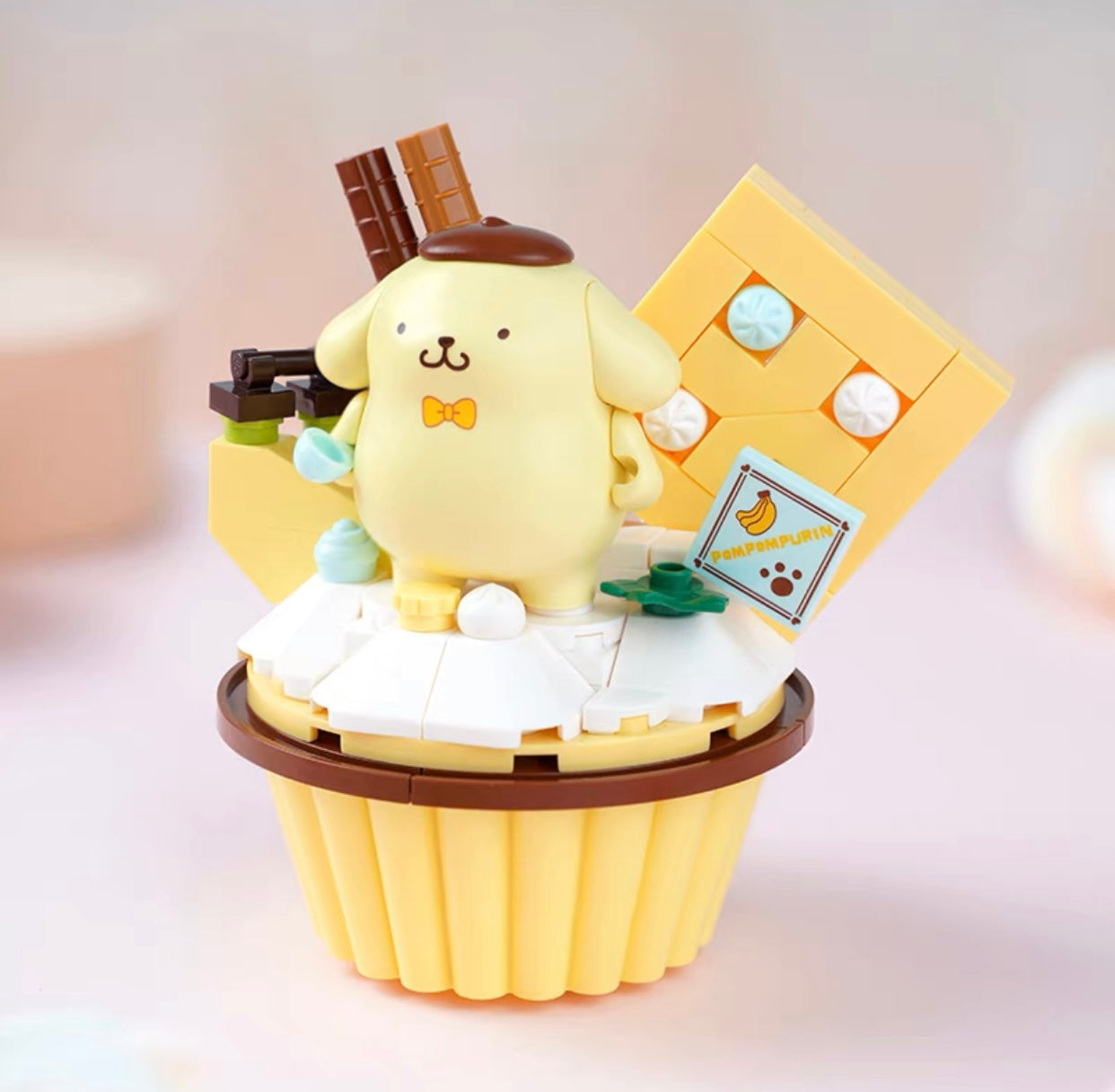 Keeppley Sanrio Fruit Cupcake Building Block - kikigoods