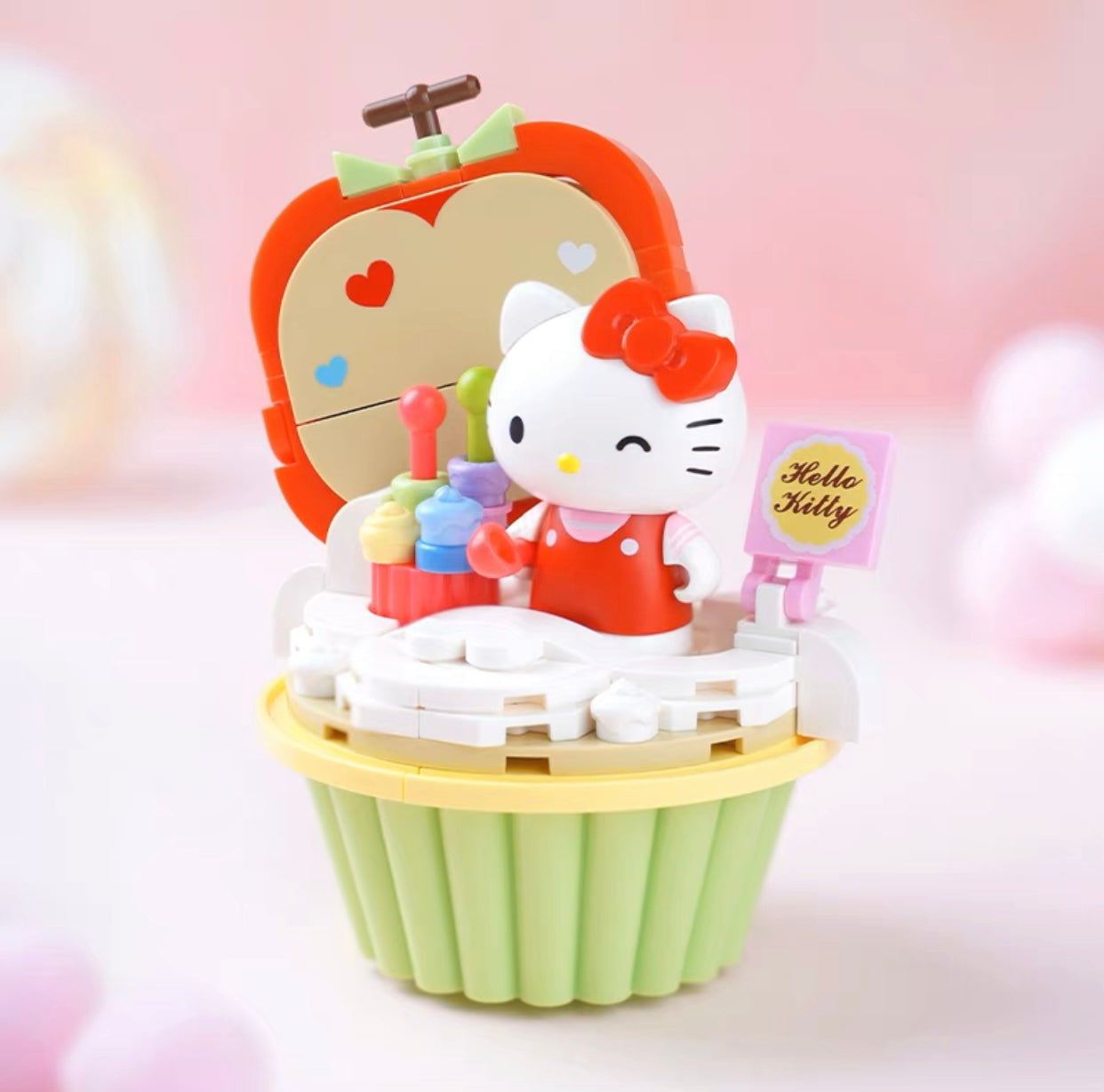 Keeppley Sanrio Fruit Cupcake Building Block - kikigoods