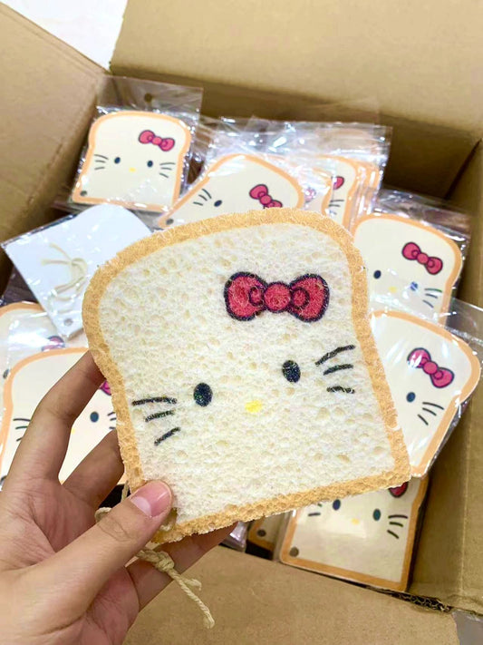 Hello Kitty Dishwashing Sponges - kikigoods