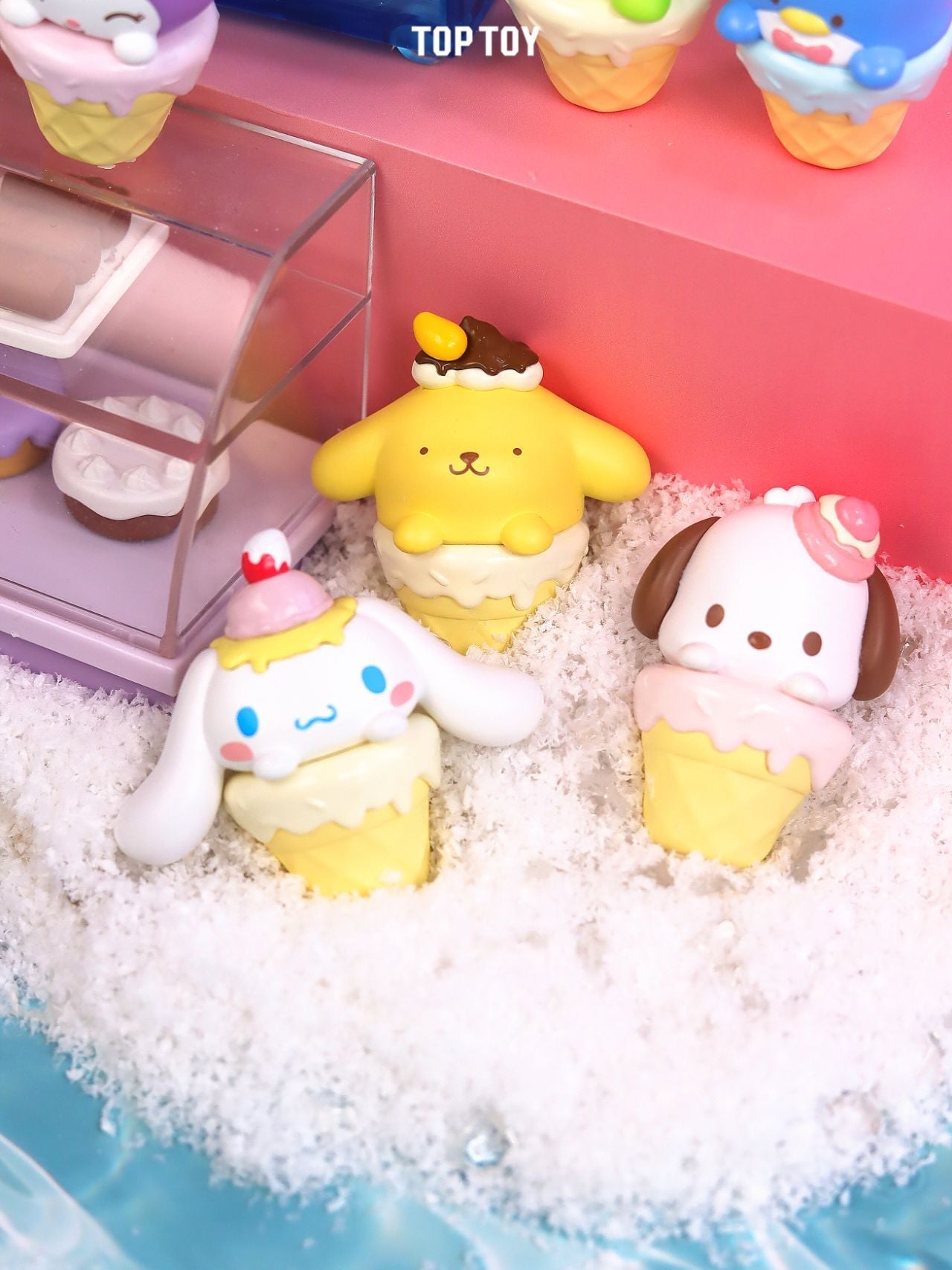 Sanrio Mini Ice Creams Blind Box（3 pcs in a bag） - kikigoods