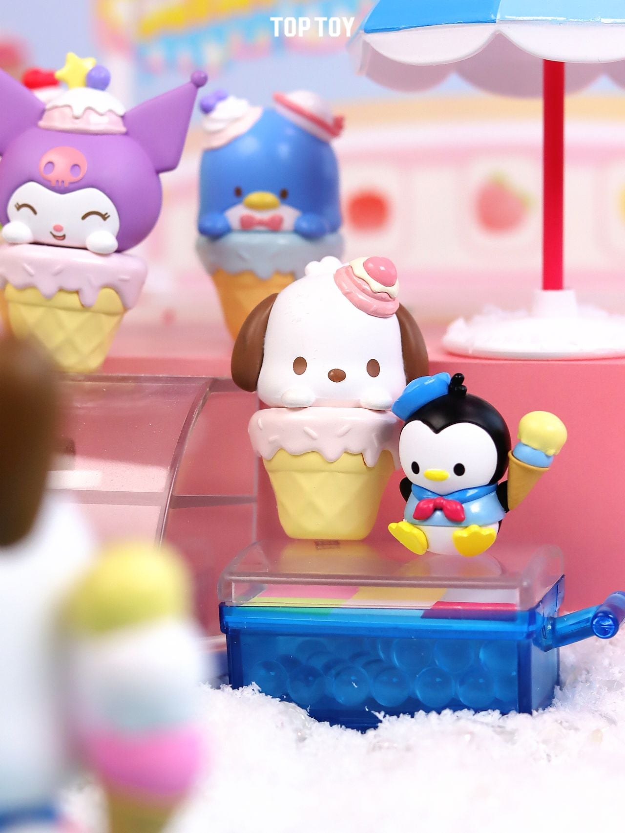 Sanrio Mini Ice Creams Blind Box（3 pcs in a bag） - kikigoods