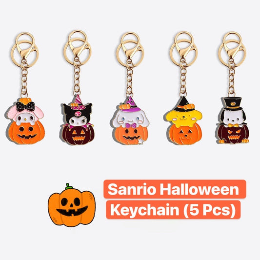 Sanrio Halloween Keychain Set (5PCs) - kikigoods