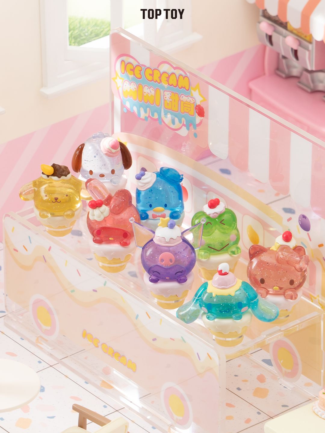 Sanrio Mini Ice Creams Blind Box（3 pcs in a bag） - kikigoods