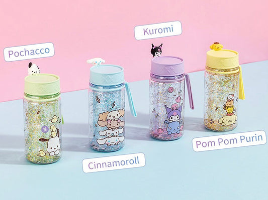 Sanrio Glittery Double Wall Cup (300ml) - kikigoods