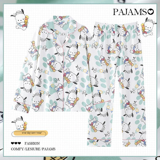 Pochacco Pop Pup Pajama Set - kikigoods