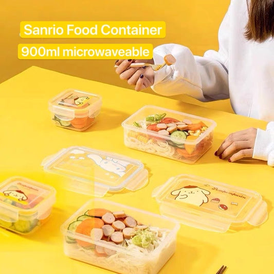 Sanrio Food Container 900ml - kikigoods