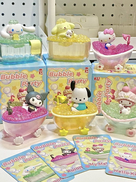 Sanrio Bubble Party Blind Box Figures - kikigoods