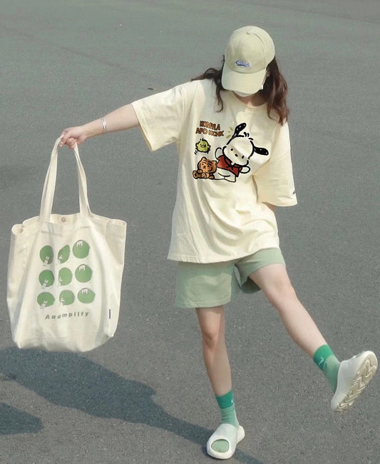 Pochacco Oversize Shirt - kikigoods