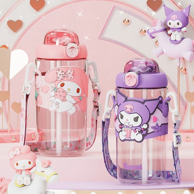 Sanrio Cartoon Water Bottle (650ml) - kikigoods