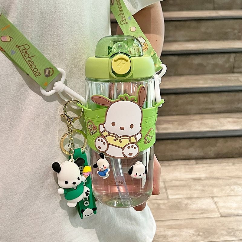 Sanrio Cartoon Water Bottle (650ml) - kikigoods