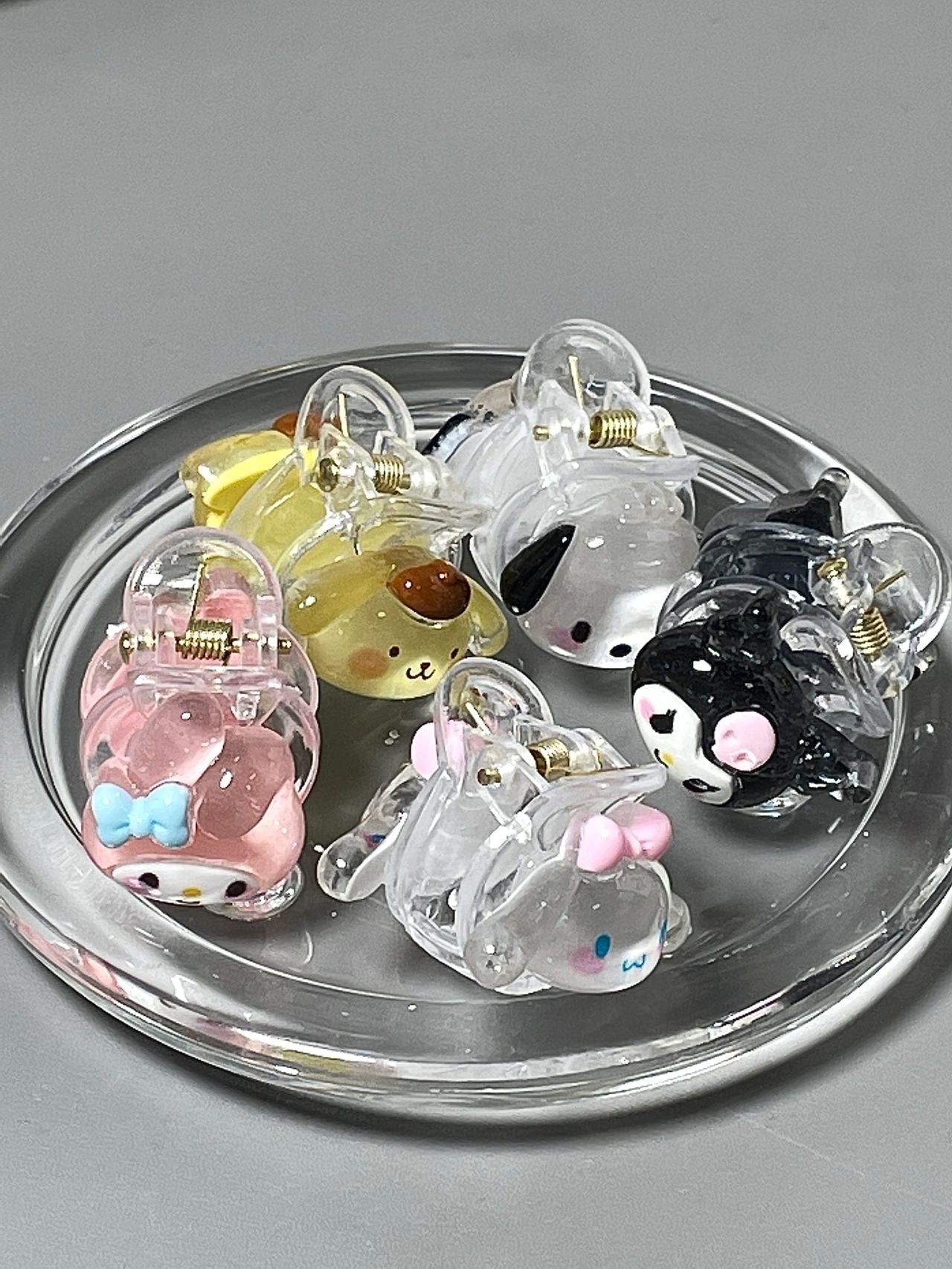 Sanrio clips | 5 Count (Pack of 1) - kikigoods